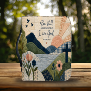 Be Still and Know That I Am God Bible Cover Psalm